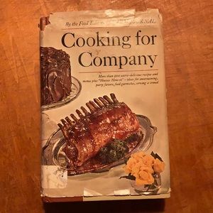 Vintage Cookbook | “Cooking for Company” | 1968 | Farm Journal | Hardcover